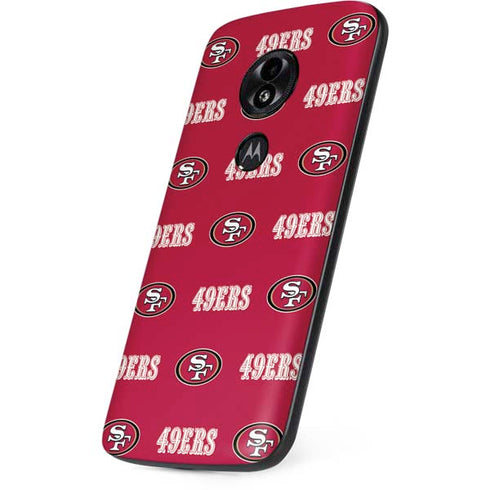 NFL San Francisco 49ers Blitz Series Moto E5 Play Skin